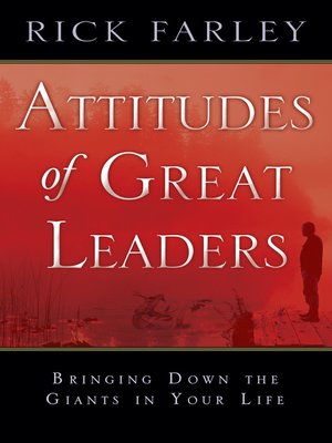 cover image of Attitudes of Great Leaders